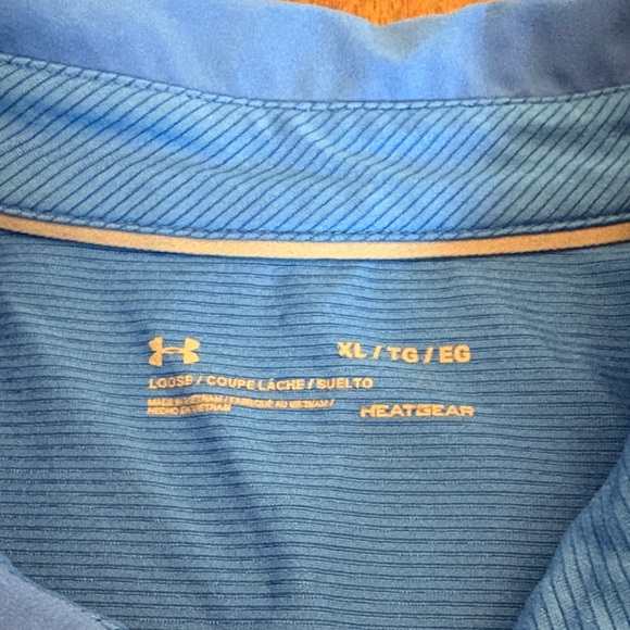 UCLA Under Armour Royal Blue Men's Polo Shirt - Picture 2 of 3